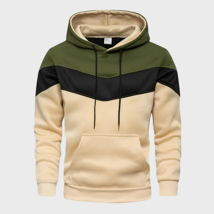 Stylish Men's Hoodie with Adjustable Hood - Niels Collection