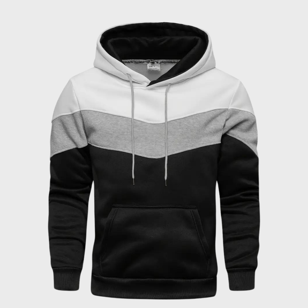 Stylish Men's Hoodie with Adjustable Hood - Niels Collection
