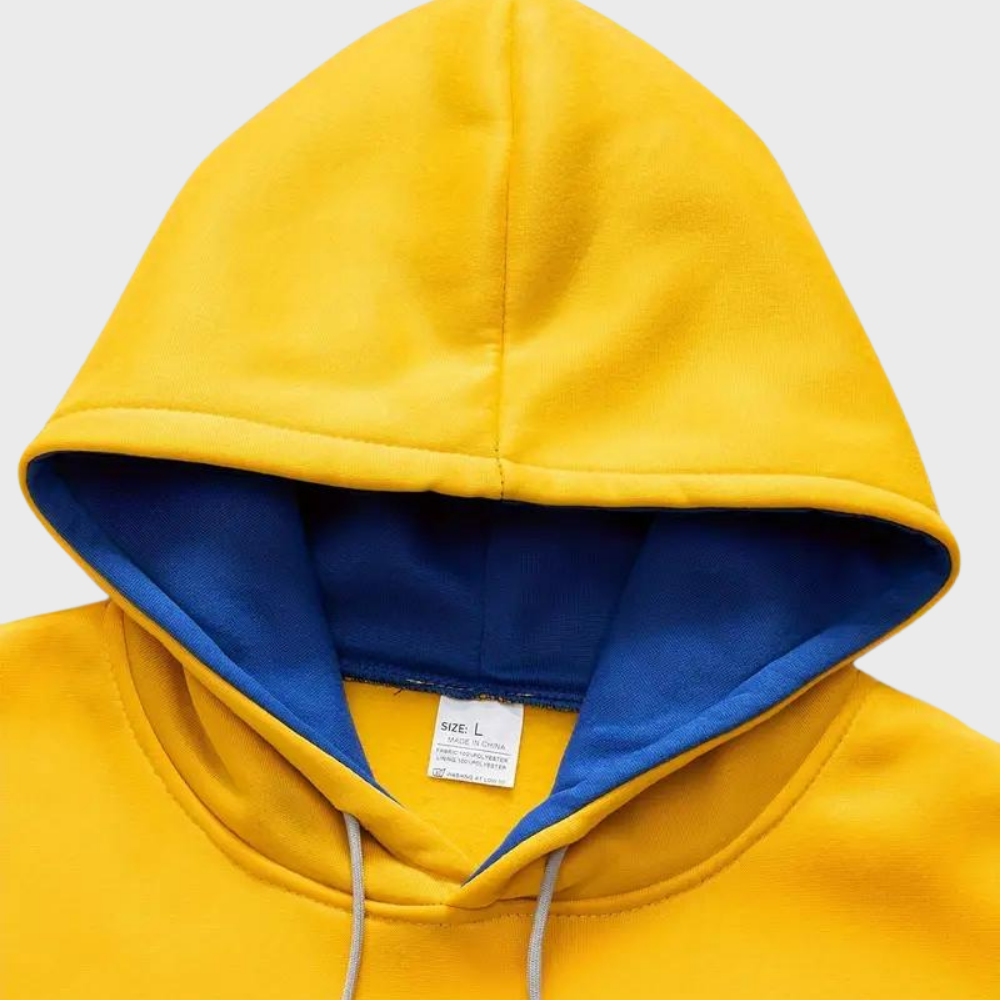 Stylish Men's Hoodie with Adjustable Hood - Niels Collection