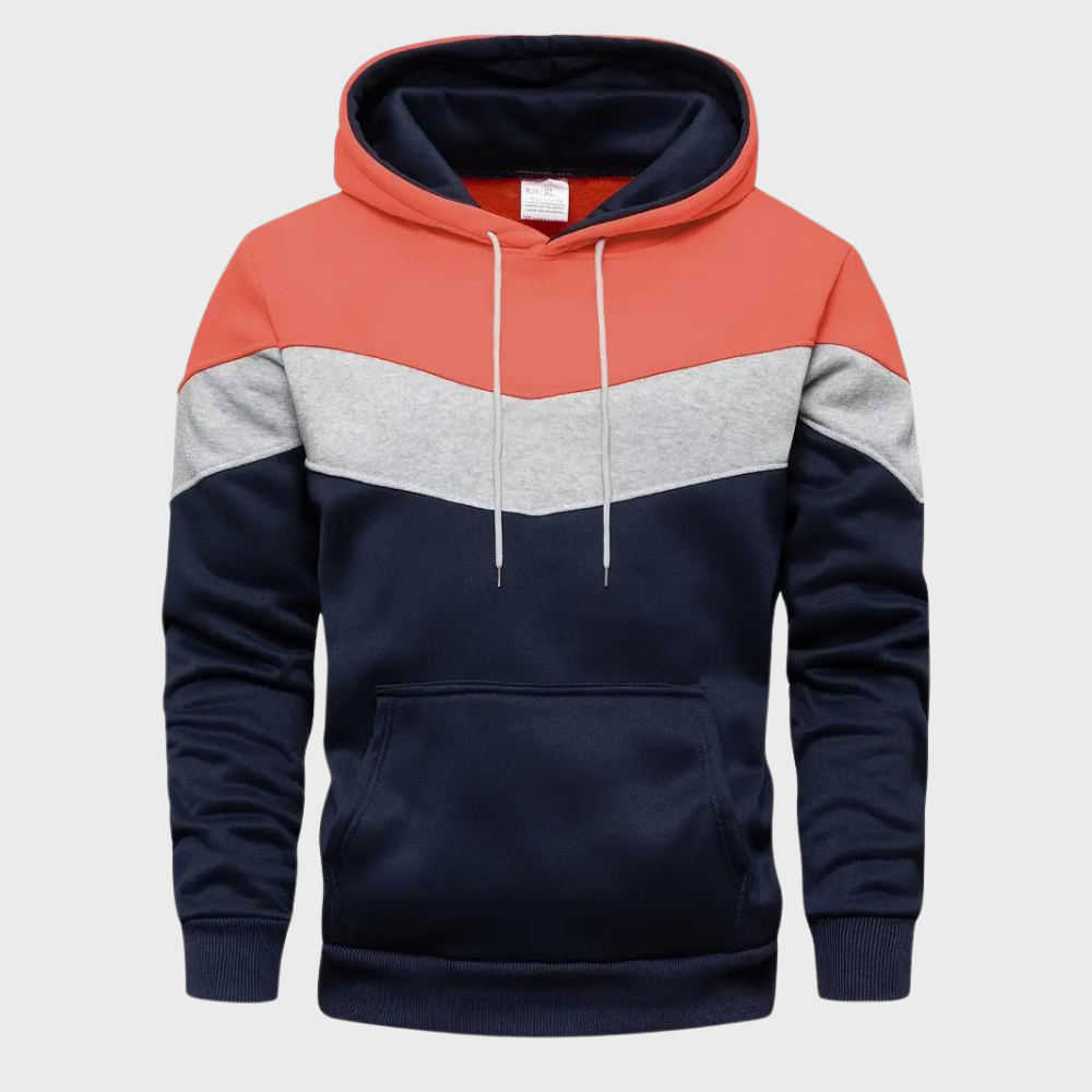 Stylish Men's Hoodie with Adjustable Hood - Niels Collection