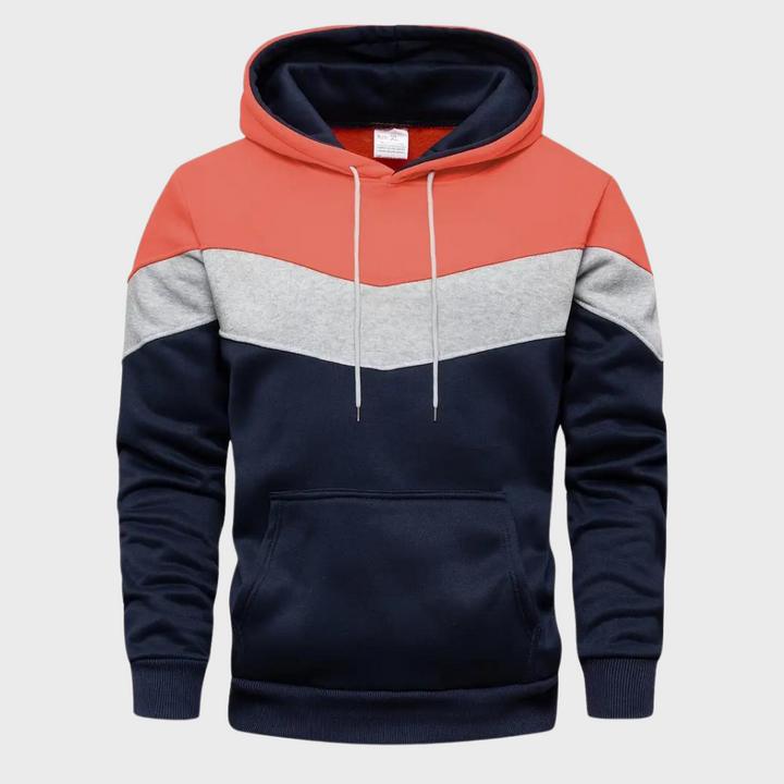 Stylish Men's Hoodie with Adjustable Hood - Niels Collection