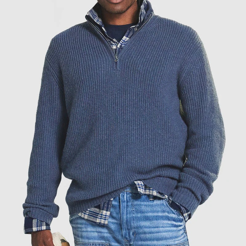 Jérôme™ - Cotton Zipper Pullover