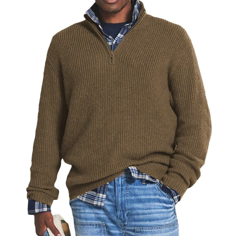 Jérôme™ - Cotton Zipper Pullover