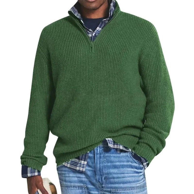 Jérôme™ - Cotton Zipper Pullover