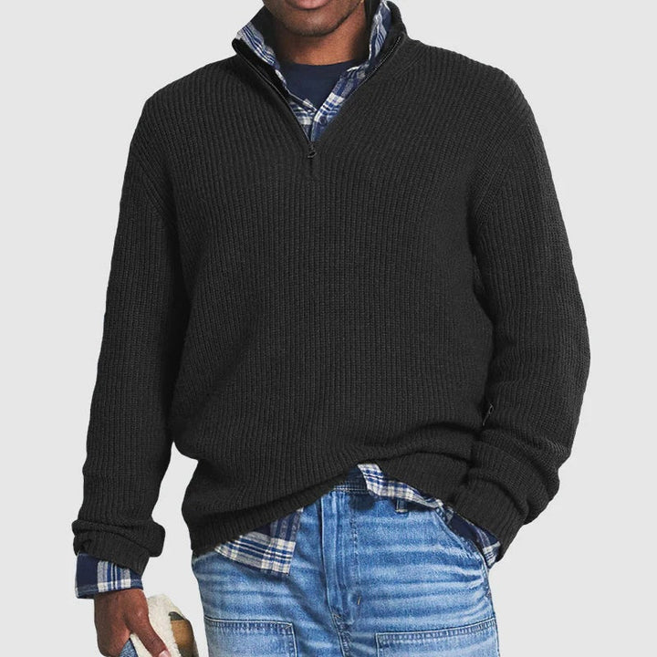Jérôme™ - Cotton Zipper Pullover