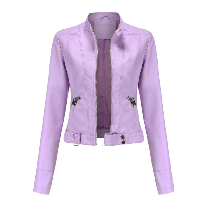 Kurze Damen Lederjacke OXANA - Stilvoll und zeitlos!