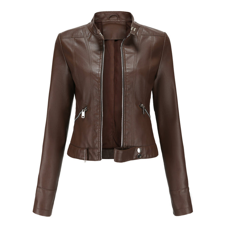 Kurze Damen Lederjacke OXANA - Stilvoll und zeitlos!