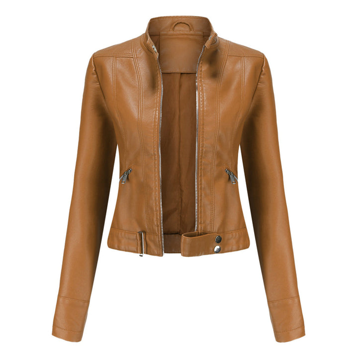 Kurze Damen Lederjacke OXANA - Stilvoll und zeitlos!