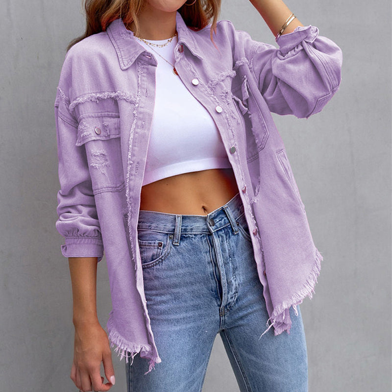 Marie™ - Elegante Jeansjacke