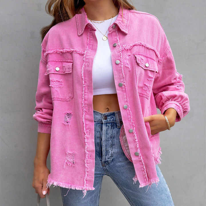 Marie™ - Elegante Jeansjacke