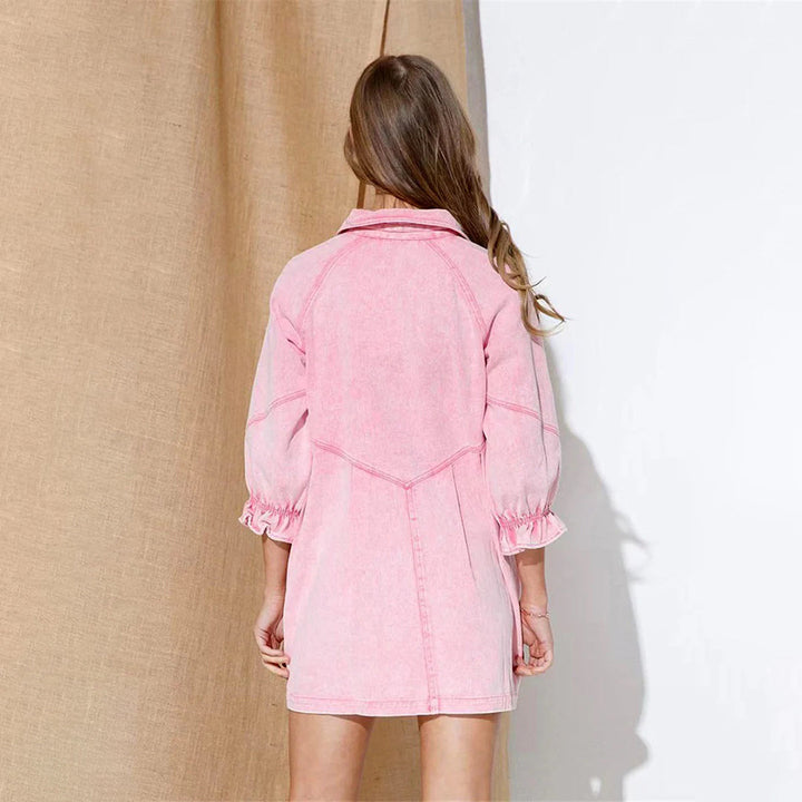 AMAYAH - Luxurious and comfortable shirt dress for any occasion