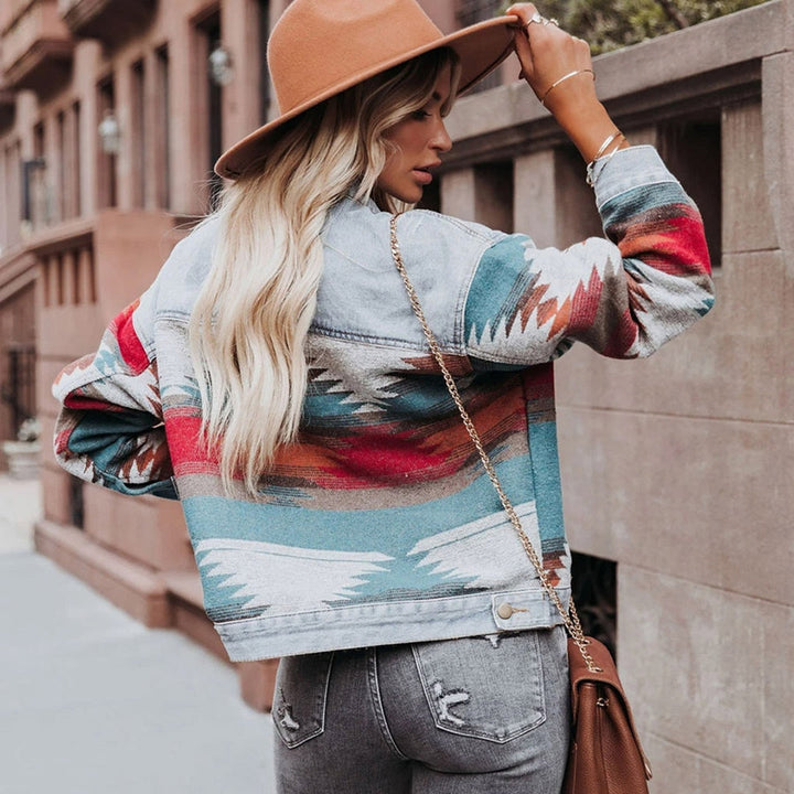 TUULIKKI - Stylische Vintage-Jeansjacke