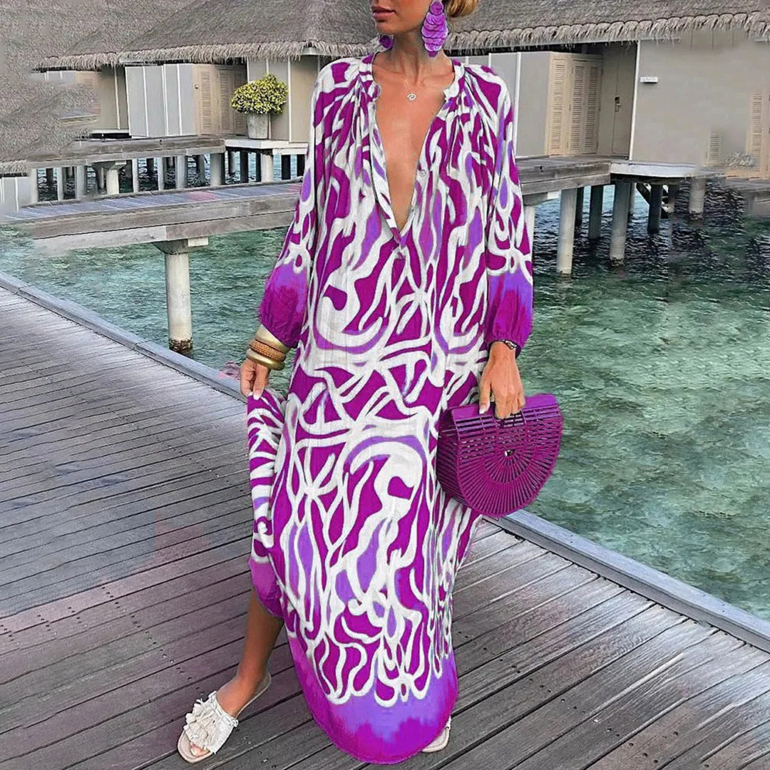ALIYAH - Elegant boho dress for a trendy look