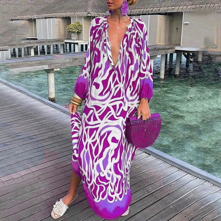 ALIYAH - Elegant boho dress for a trendy look