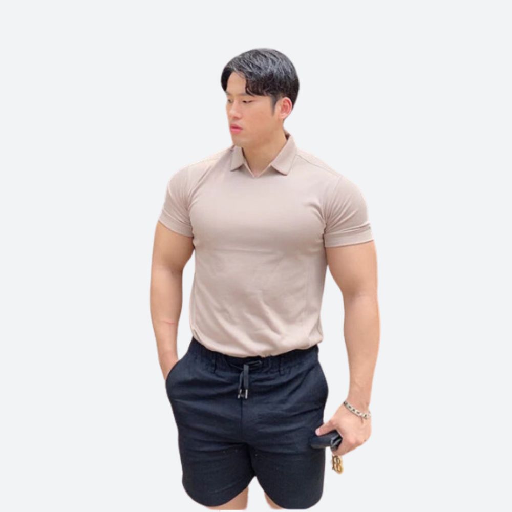 Stilvolles lässiges Baumwoll-Poloshirt - Raymond