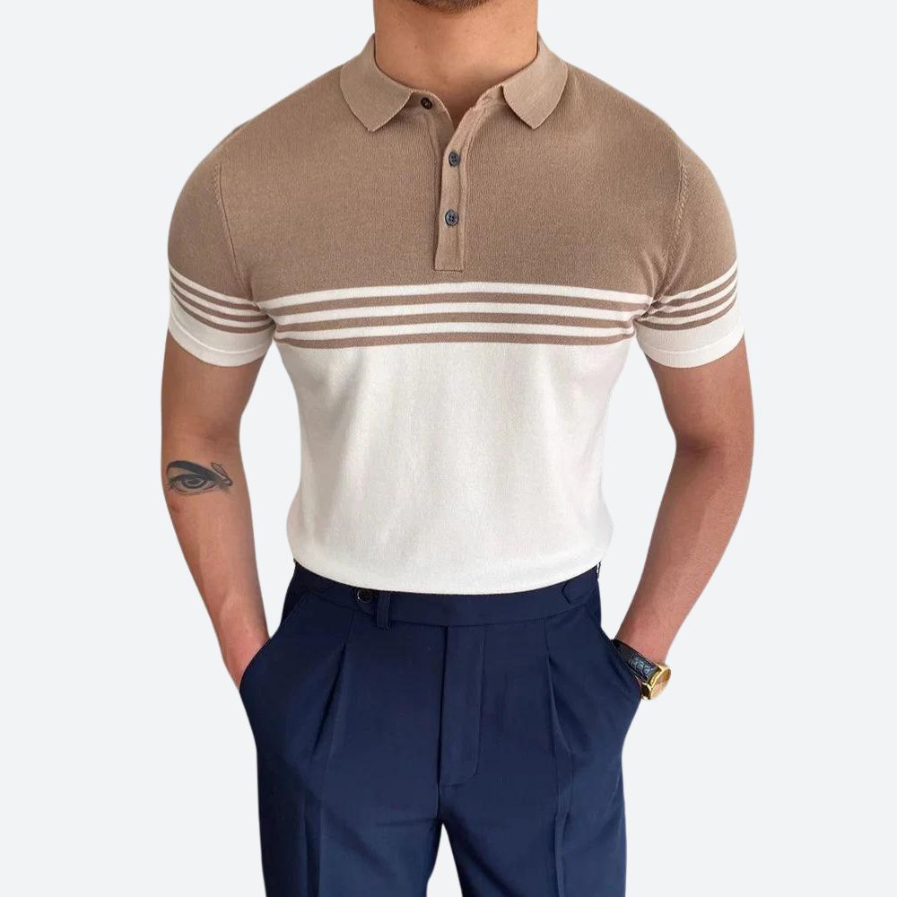 Stylish and trendy men's casual polo shirt - Romere
