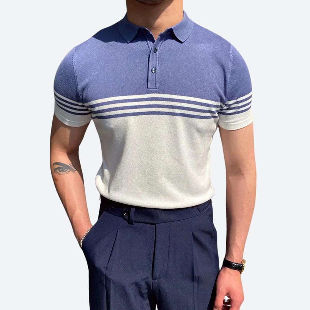 Stylish and trendy men's casual polo shirt - Romere