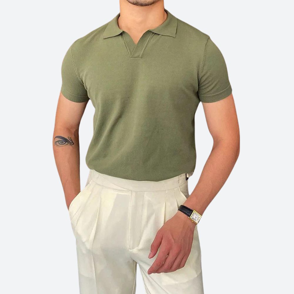 Stylish and trendy men's casual polo shirt - Romere