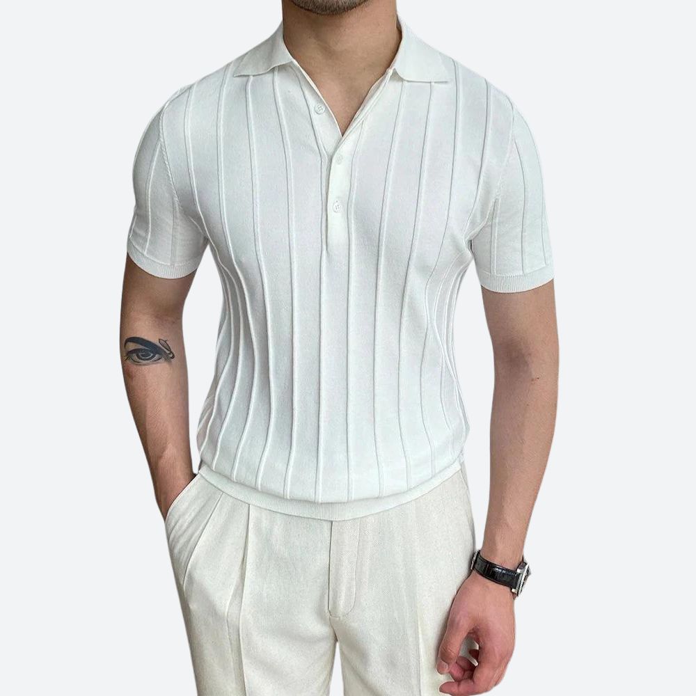 Stylish and trendy men's casual polo shirt - Romere