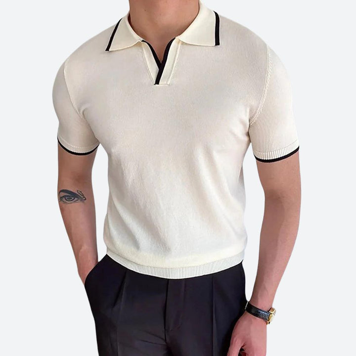 Stylish and trendy men's casual polo shirt - Romere