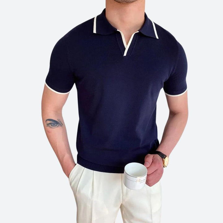 Stylish and trendy men's casual polo shirt - Romere