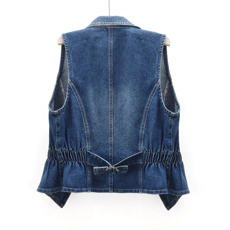 Sophie - Trendy Denim Vest for Women