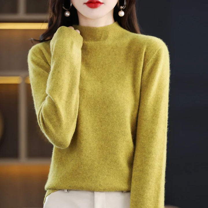 Viviane - Luxurious Women's Sweater Made of Pure Wool for Ultimate Comfort