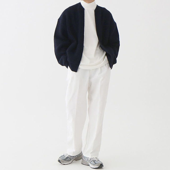 EMILIANO - Cardigan en maille luxueux et confortable pour un confort optimal