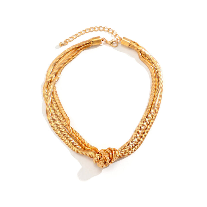 Eliana - Trendy and Elegant Button Necklace for Women