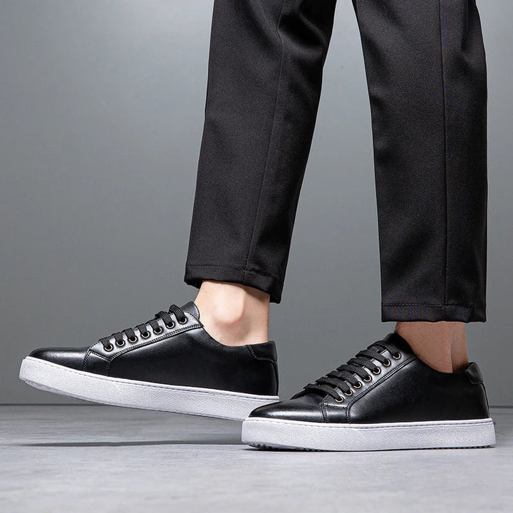 David™ - Herren Turnschuhe aus Leder