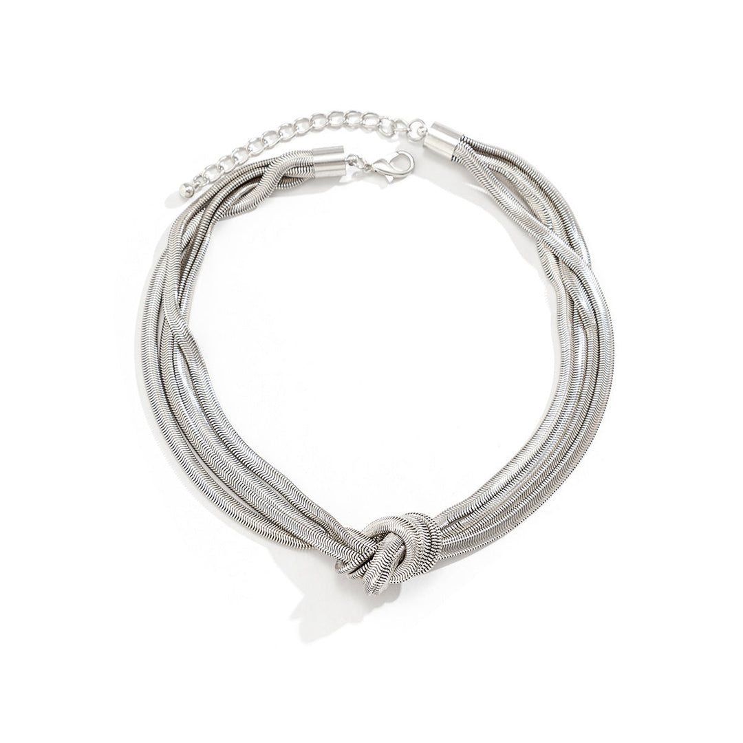 Eliana - Trendy and Elegant Button Necklace for Women