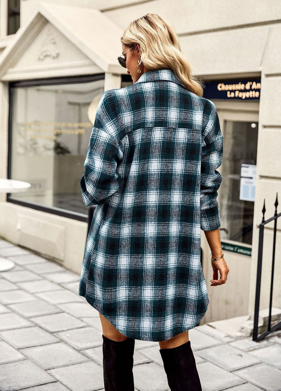 Thelma - Elegant and Comfortable Women's Flannel Blouse