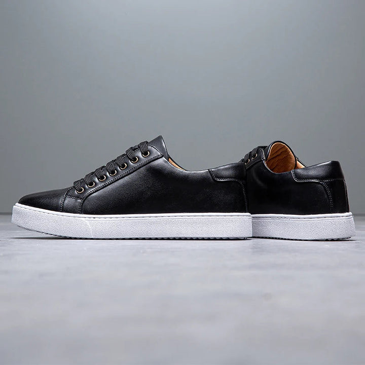 David™ - Herren Turnschuhe aus Leder