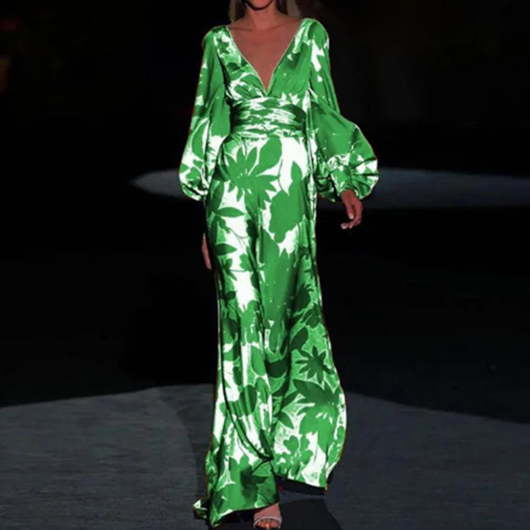 Mila - Elegantes und bequemes Sommerkleid mit V-Ausschnitt für Frauen