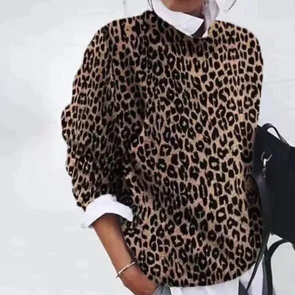 Olive - Pull fleuri stylé pour un look élégant