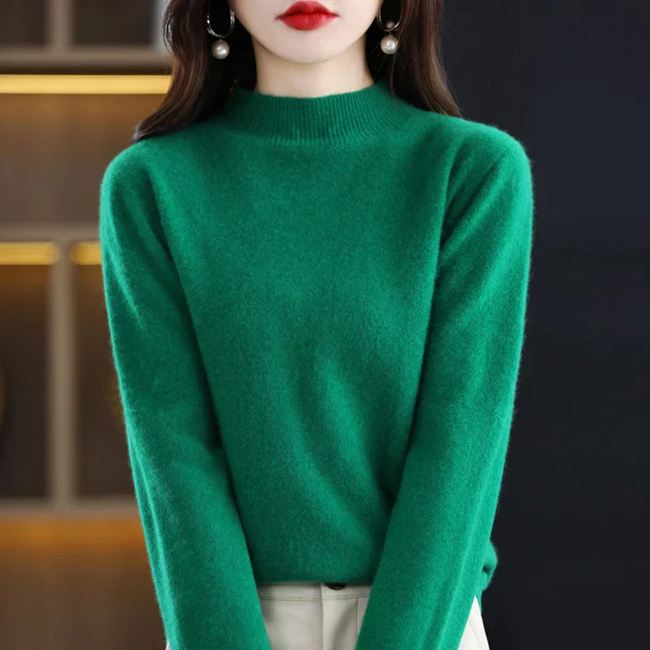 Viviane - Luxurious Women's Sweater Made of Pure Wool for Ultimate Comfort