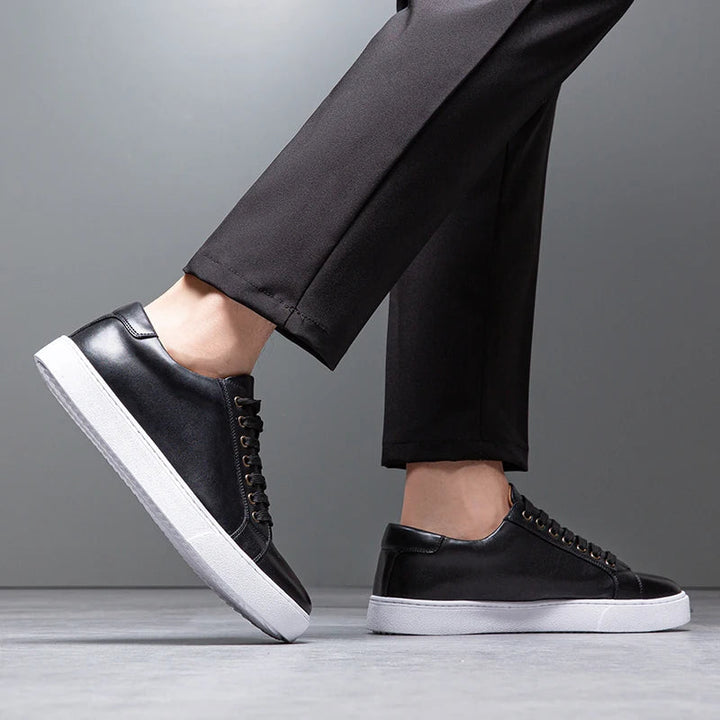 David™ - Herren Turnschuhe aus Leder