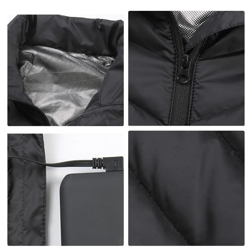 Pierre™ - Slim Heated Vest with Fleece Lining