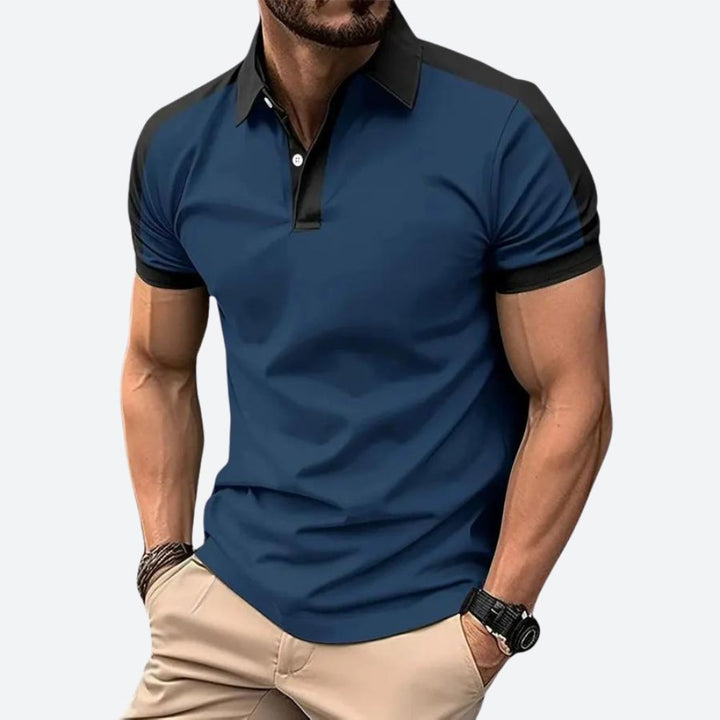 Stilvolles Herren-Poloshirt mit kurzen Ärmeln - Sam