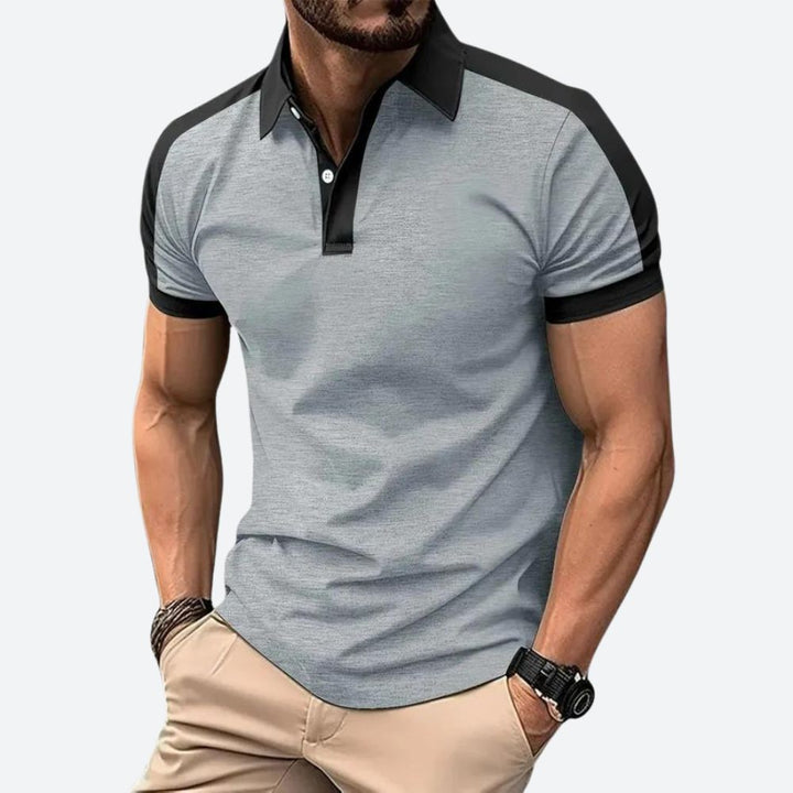 Stilvolles Herren-Poloshirt mit kurzen Ärmeln - Sam
