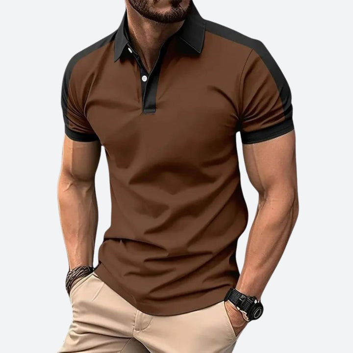 Stilvolles Herren-Poloshirt mit kurzen Ärmeln - Sam