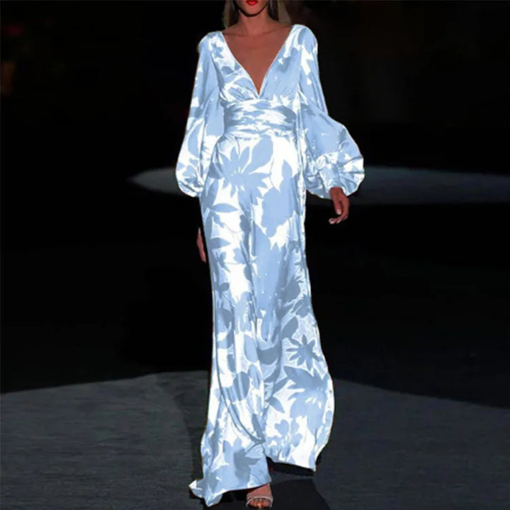 Mila - Elegantes und bequemes Sommerkleid mit V-Ausschnitt für Frauen