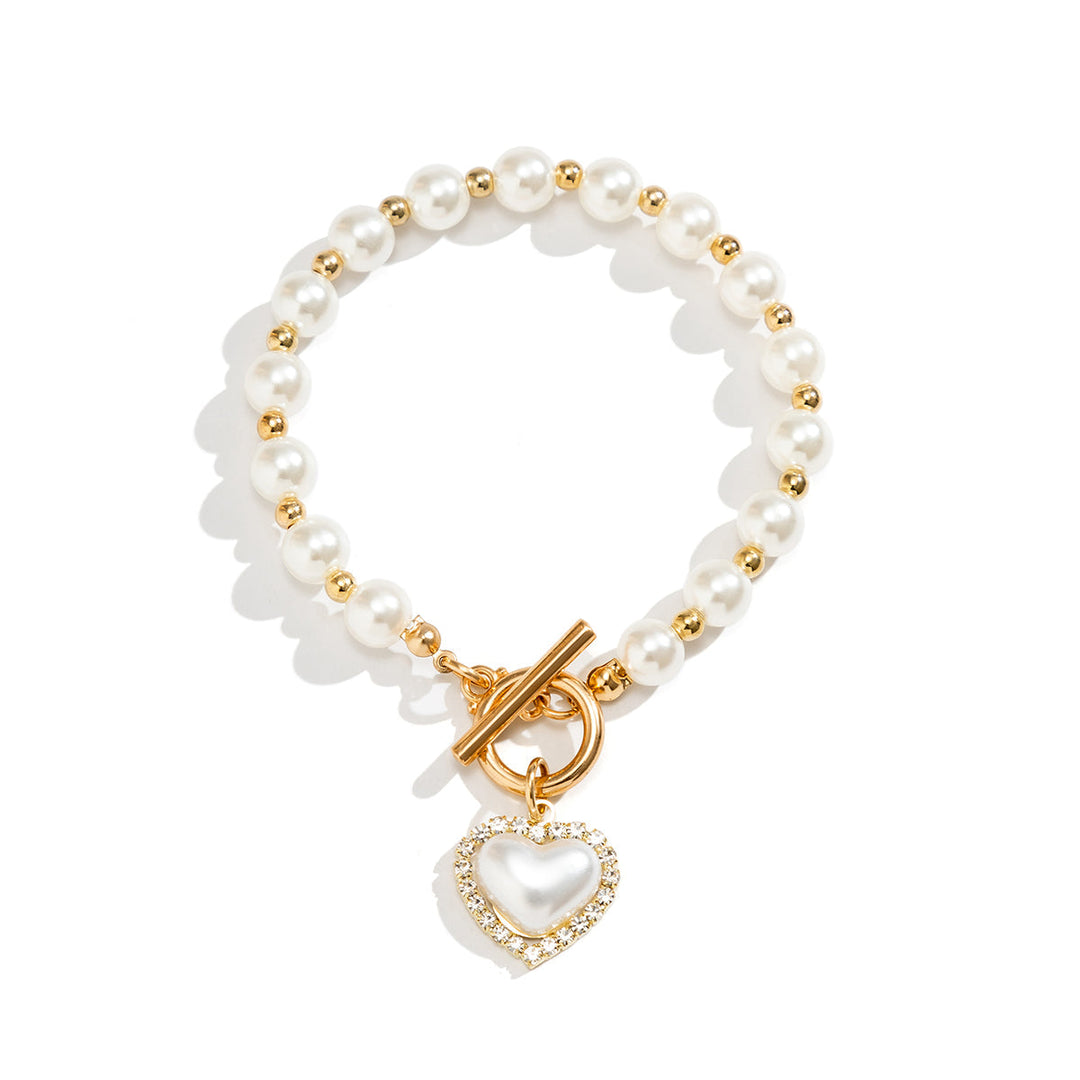 Bracelet élégant avec pendentif en perles d'eau douce pour femmes de Mitchell