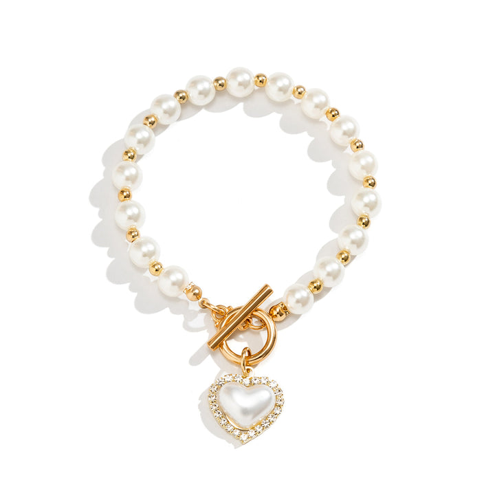 Bracelet élégant avec pendentif en perles d'eau douce pour femmes de Mitchell