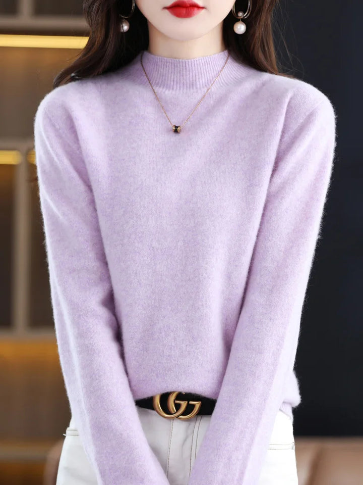 Viviane - Luxurious Women's Sweater Made of Pure Wool for Ultimate Comfort