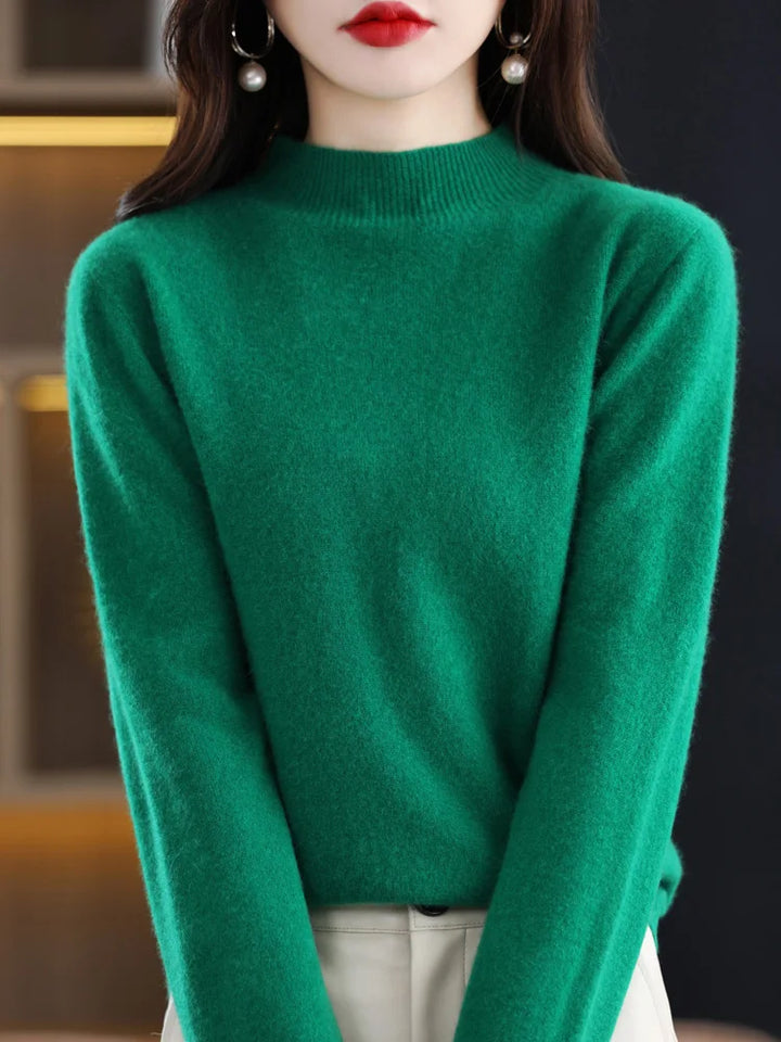 Viviane - Luxurious Women's Sweater Made of Pure Wool for Ultimate Comfort