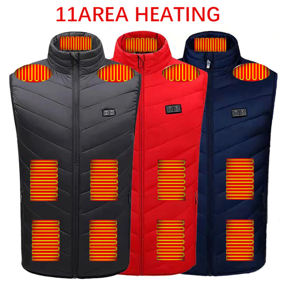 Pierre™ - Slim Heated Vest with Fleece Lining