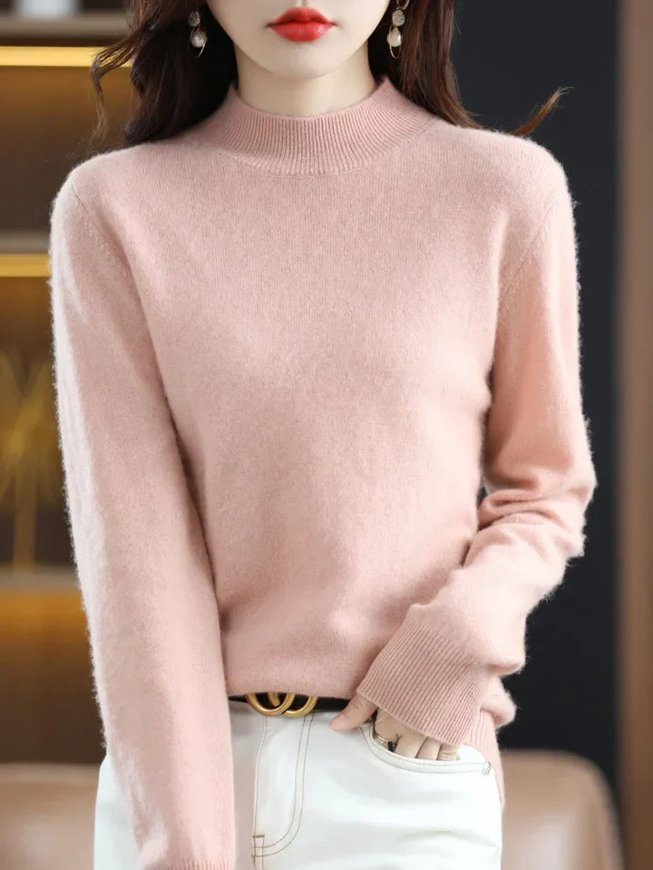 Viviane - Luxurious Women's Sweater Made of Pure Wool for Ultimate Comfort