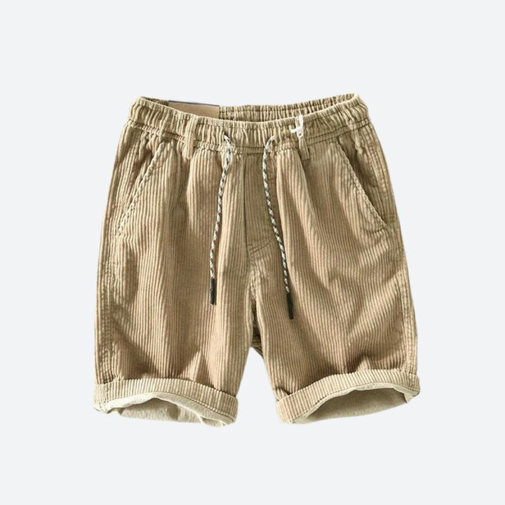 Fashionable Short Corduroy Pants - Sean