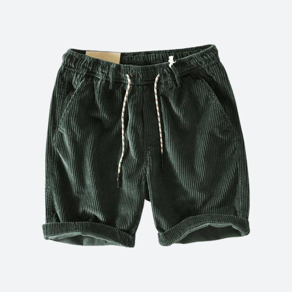 Fashionable Short Corduroy Pants - Sean